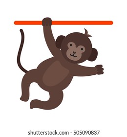 Monkey Performing Stock Vector (Royalty Free) 505090837 | Shutterstock