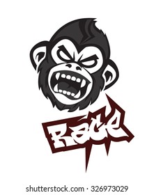 Monkey, rage