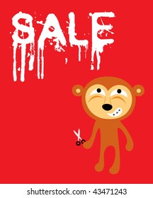 monkey sale board