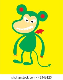 monkey santa