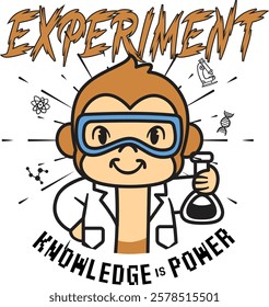 MONKEY SCIENTIST EXPERIMENT KNOWLEDGE IS POWER