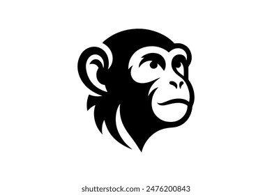 monkey silhouette vector design EPS 