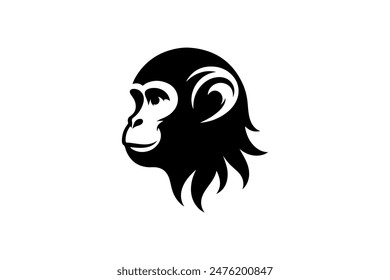 monkey silhouette vector design EPS 