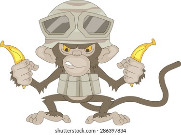 Monkey soldier