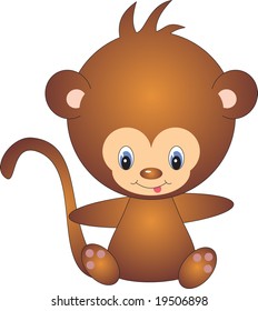 monkey vector
