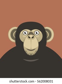 monkey  vector   ,Design Animals  