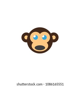 monkey vector icon