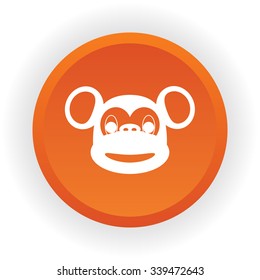 Monkey vector icon