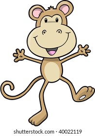 Monkey Vector Illustration