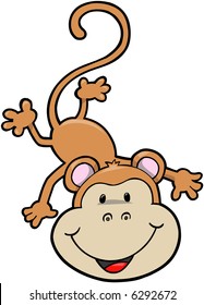 Monkey Vector Illustration