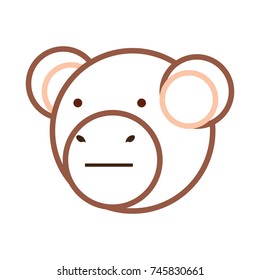 monkey vector illustration