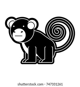 monkey vector illustration