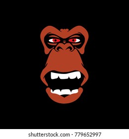 monkey vector illustration
