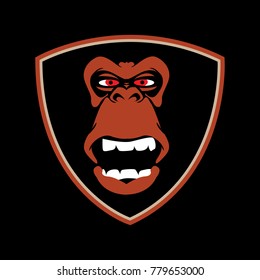 monkey vector illustration
