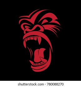 monkey vector illustration