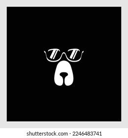 monkey vector logo design. logo template.Monkey logo icon illustration vector flat design template