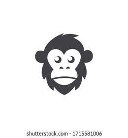 monkey vector logo icon illustration design template