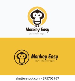 Monkey Vector Logo Template