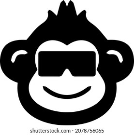 Logo-Design von Monkey VR, Clublogo, Begleitlogo, kein Hintergrund