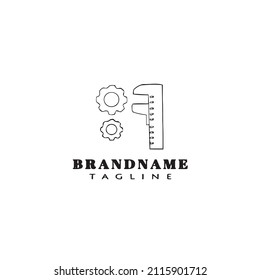 Affen-Logo-Vorlage Design-Symbol moderne Vektorgrafik