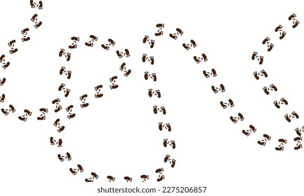 Monkeying Around: A Playful Footprint of a Primate in the Wild