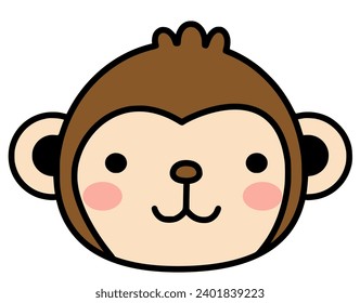 monkey,mammal,animals,animal kingdom,wildlife,primate,zoo,wild life,nature,face,safari,baby animal,animal,wild animals,jungle,icon,fowl symbol,kids animal