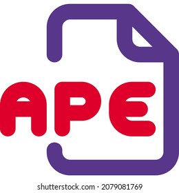 Monkey's Audio is an algorithm and file format for lossless audio data compression