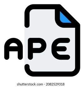 Monkey's Audio is an algorithm and file format for lossless audio data compression