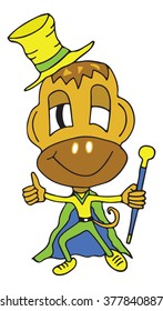 monkeys from Brazil vector illustration
	

