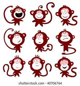 Monkeys emotions