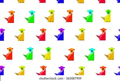 Monkeys. Pattern.