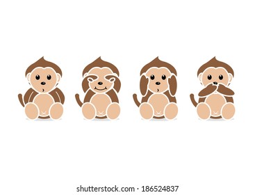 monkeys set 