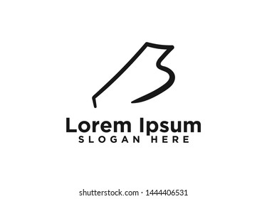 mono line piano logo designs, vector illustration