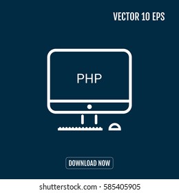 mono lines simple display Hypertext Preprocessor programming language
