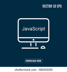 mono lines simple display java script programming language

