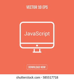 mono lines simple display java script programming language
