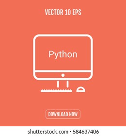 mono lines simple display python programming language