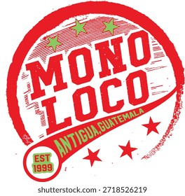 Mono Loco - Das verrückte Monkey Graphic T-Shirt