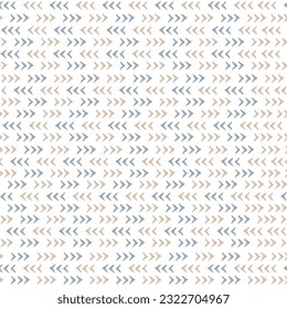Mono print style scattered leaves seamless vector pattern background. Simple lino cut effect skeleton leaf foliage on caramel brown backdrop. At home hand crafted design concept. Repeat for packaging