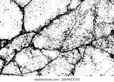 Fondo abstracto del grunge de la superposición del efecto agrietado de la pared de la textura del monocoma