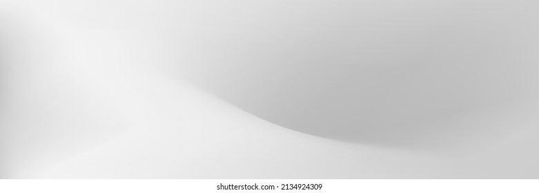 Monochrom White Light Sky Wavy Gradient Background. Smog Pastel Fluid Cloud Silver Gradient Mesh. Smoke Smooth Weather Gray Water Cloudy Background. Grey Flow Blurry Metal Curve Liquid Blurry Texture.