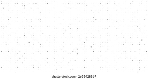 Monochromatic Abstract Circle Pattern in Symmetric Alignment greyy and white. poster in banner, bussines, website