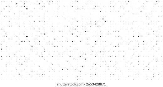 Monochromatic Abstract Circle Pattern in Symmetric Alignment black and white. presentation, suit for website, bussines, brhouce