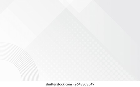 Design geométrico abstrato monocromático: formas de gradiente sutis e padrões de meio-tom para fundos modernos e apresentações criativas