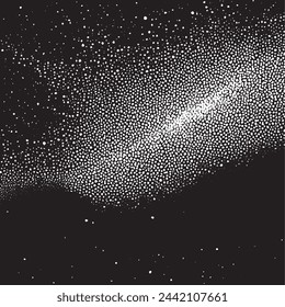 Monochromatic background with spotted crackle texture and leaf-like splashes.