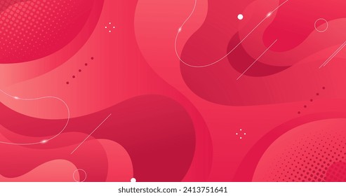 Monochromatic background with wavy abstract shapes vector design in eps 10 