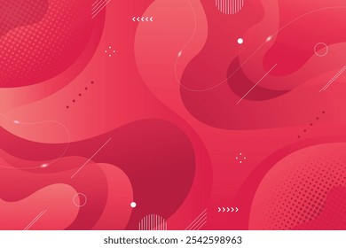 fundo monocromático com formas abstratas onduladas