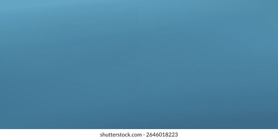 Fundo abstrato azul monocromático com gradação suave de cima para baixo. Fundo azul abstrato suave com espaço de cópia. Ilustração de vetor