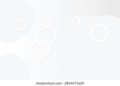 Monochromatic circular halftone pattern with varying opacity circles monochrome gradient abstract