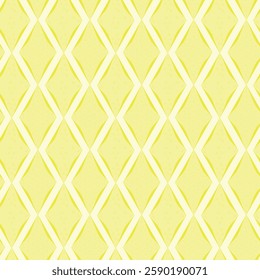 Monochromatic Diamonds in Lemon Yellow and Citrine Saffron creating a seamless pattern print background